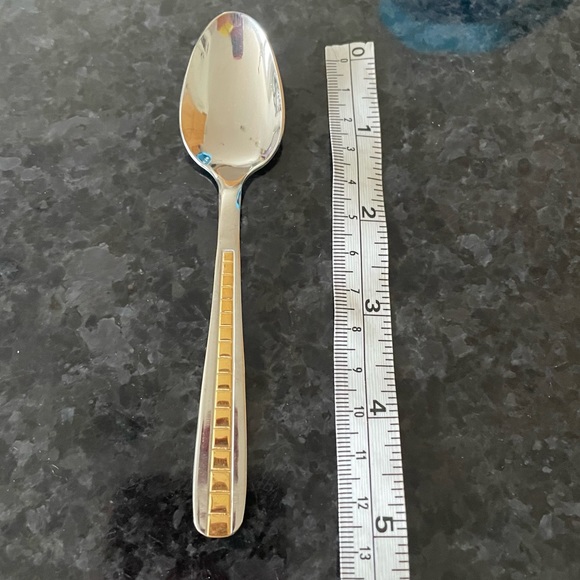 Inoxpran set of 6 demitasse spoons made in Italy - Picture 5 of 6